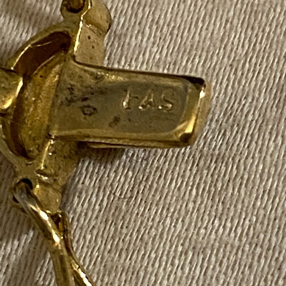 FAS Sterling (gold over) Amethyst Bracelet - Picture 6 of 14